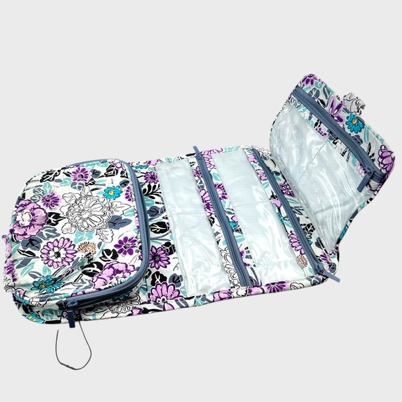 Vera Bradley Toiletries Bag Hanging Shower Bag Travel Organizer Small Size - Picture 4 of 11